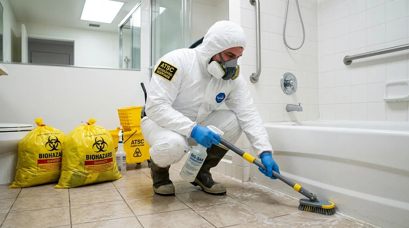 Decontamination equipment deployed for Blood Cleanup in Yakima